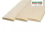 OBLOGA MASIVNA SMREKA, BRUNA - PROFIL D, AB-VEH KVALITETA, 24 x 116 x 4000 mm - PAKET 2,32 m2