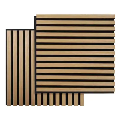 AKUSTIČNI PANEL SQUARE SVETLI HRAST 22 x 520 x 520 mm - 2 kosa