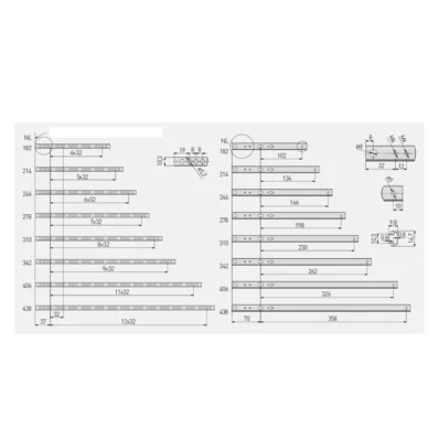VODILO ZA PREDAL KROGLIČNO MIKRO H17